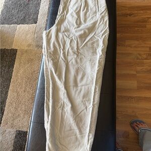 Women's Casual Cream Pants